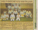 Judo students belt up to make the grade