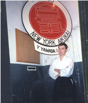Sensei Brown travelled alone to the New York Aikikai, USA to train at the USA Headquarters of Master Yoshimitsu Yamada