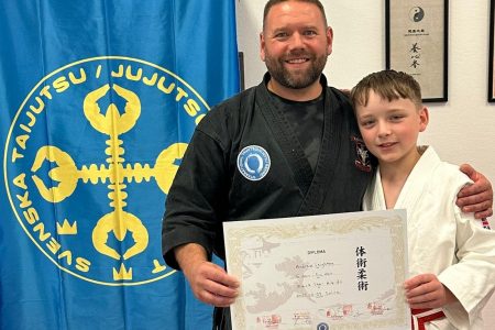 5th Dan Aikido Andy and Henry Sweden