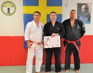 Sweden 29 Sept 2018 Kyoshi Award