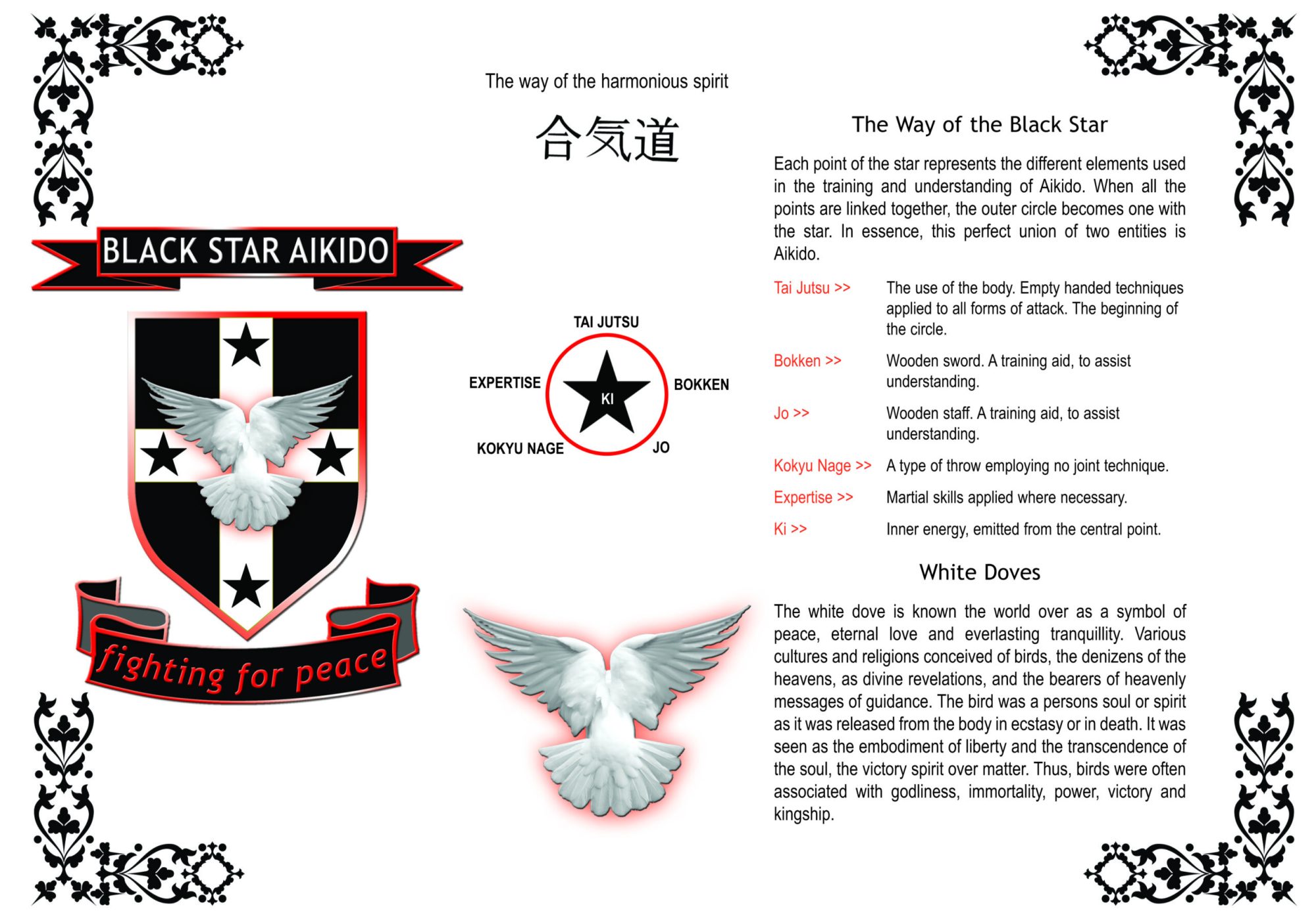 welcome page star explanation cert